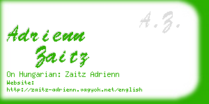 adrienn zaitz business card